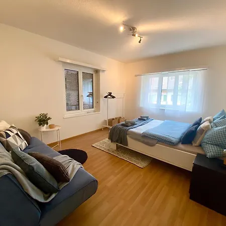 Modern Eingerichtete Stadtwohnung In Wollishofen Apartmán Curych