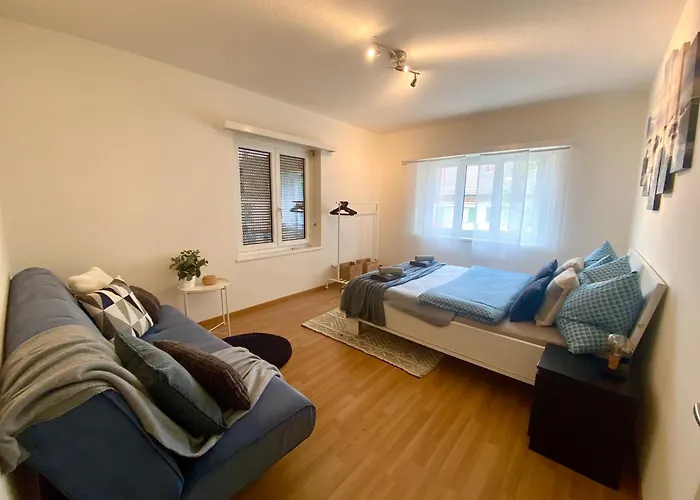 Modern Eingerichtete Stadtwohnung In Wollishofen Apartmán Curych